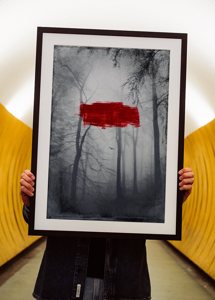 Touch Of red II - Tree Ghosts