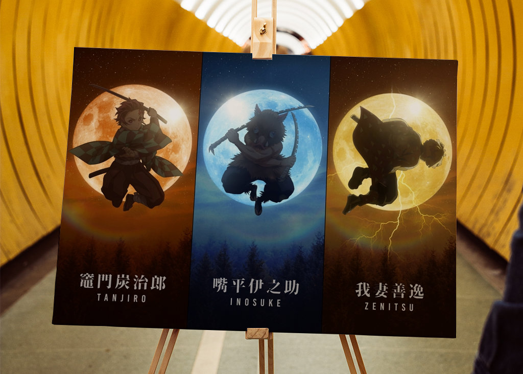 Tanjiro Inosuke Zenitsu