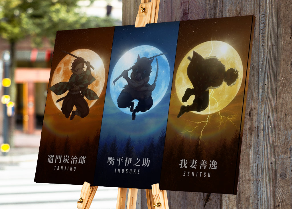 Tanjiro Inosuke Zenitsu