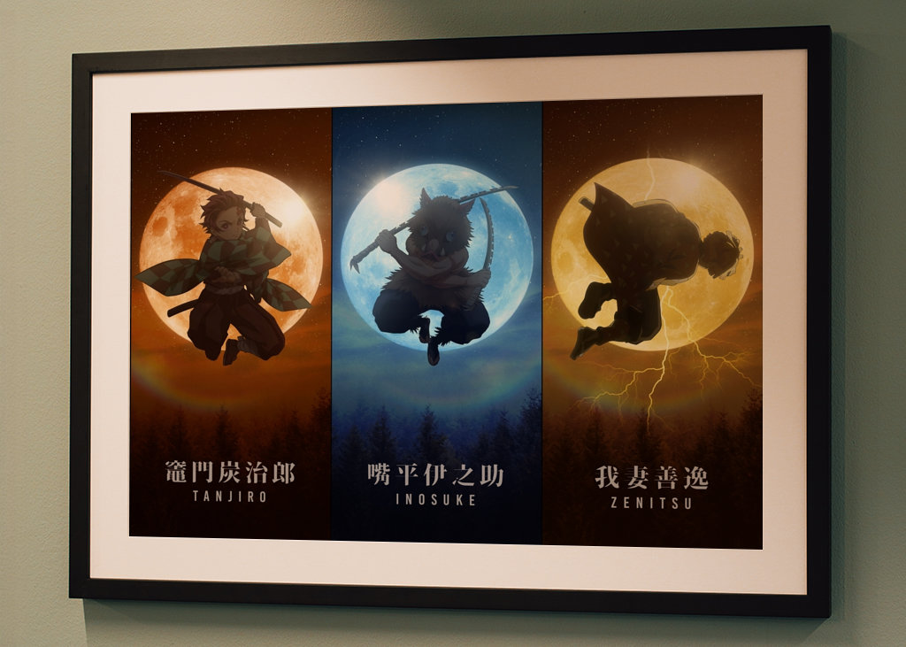 Tanjiro Inosuke Zenitsu