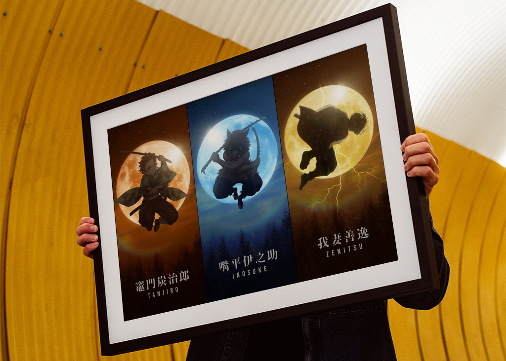 Tanjiro Inosuke Zenitsu