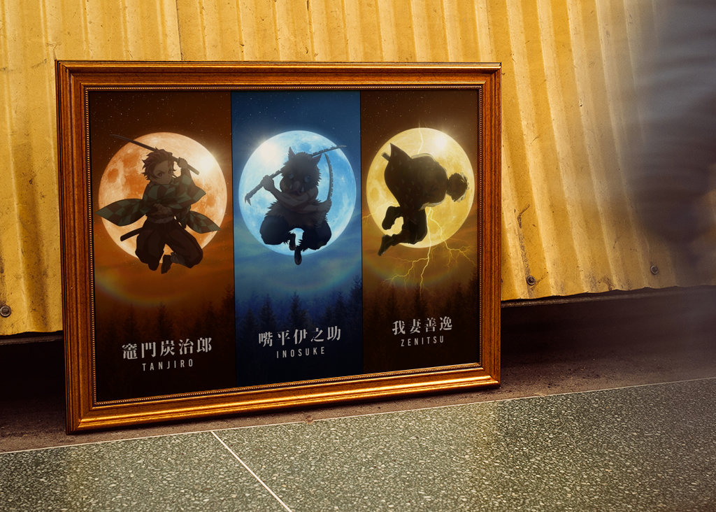 Tanjiro Inosuke Zenitsu