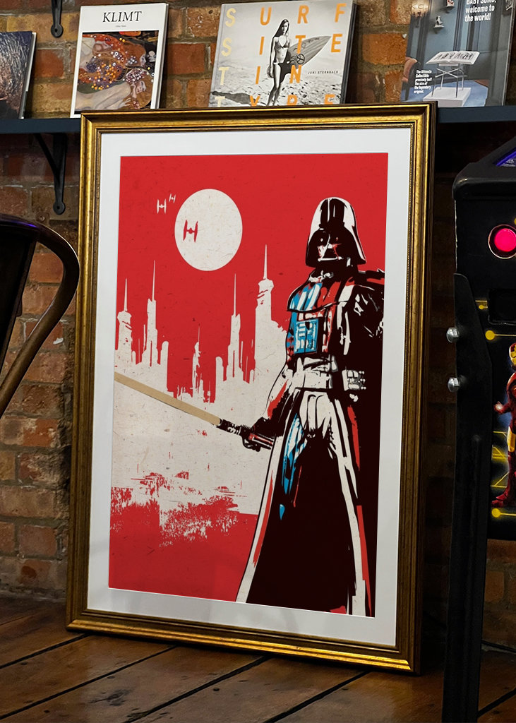 Vintage retro Vader