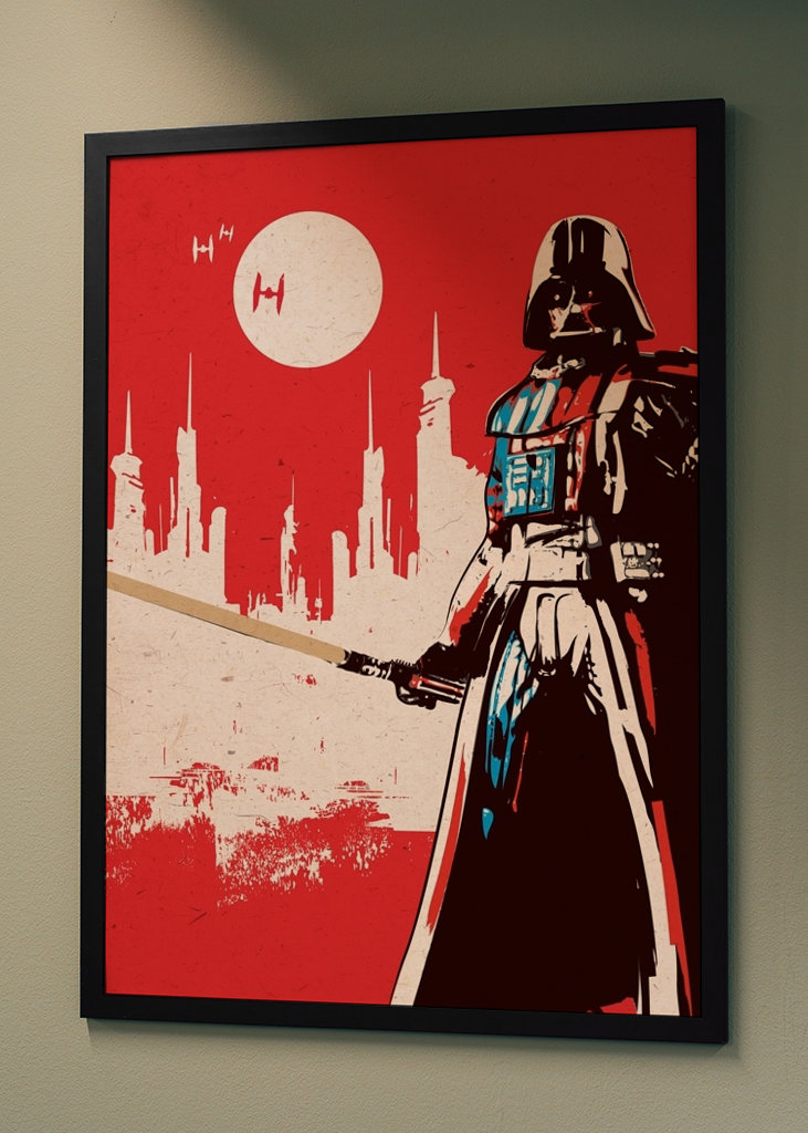 Vintage retro Vader