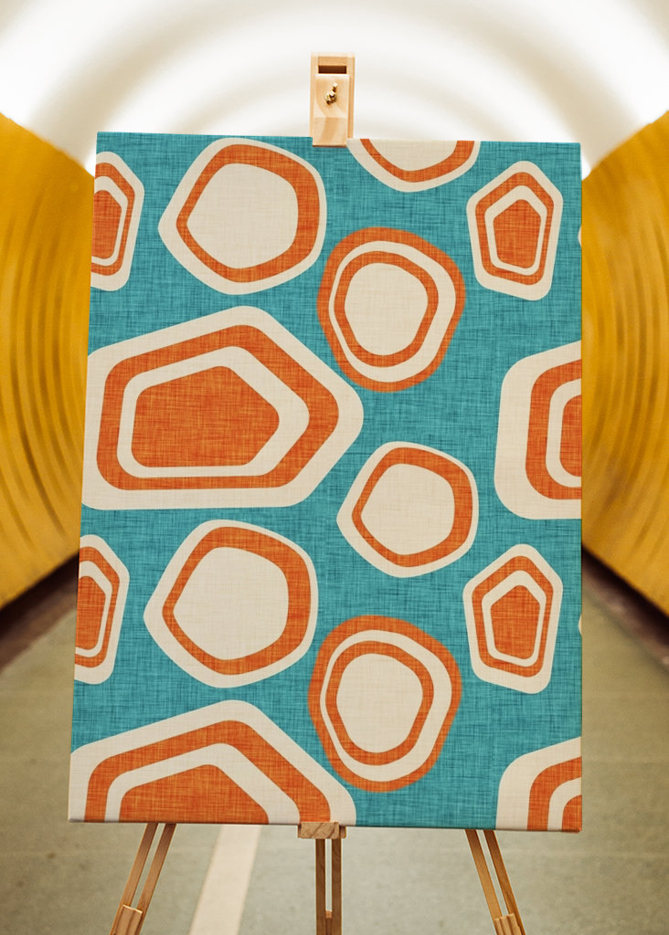 Día en el Lago Blue Orange