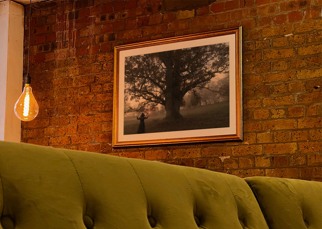 Die Hexe und der Baum. 