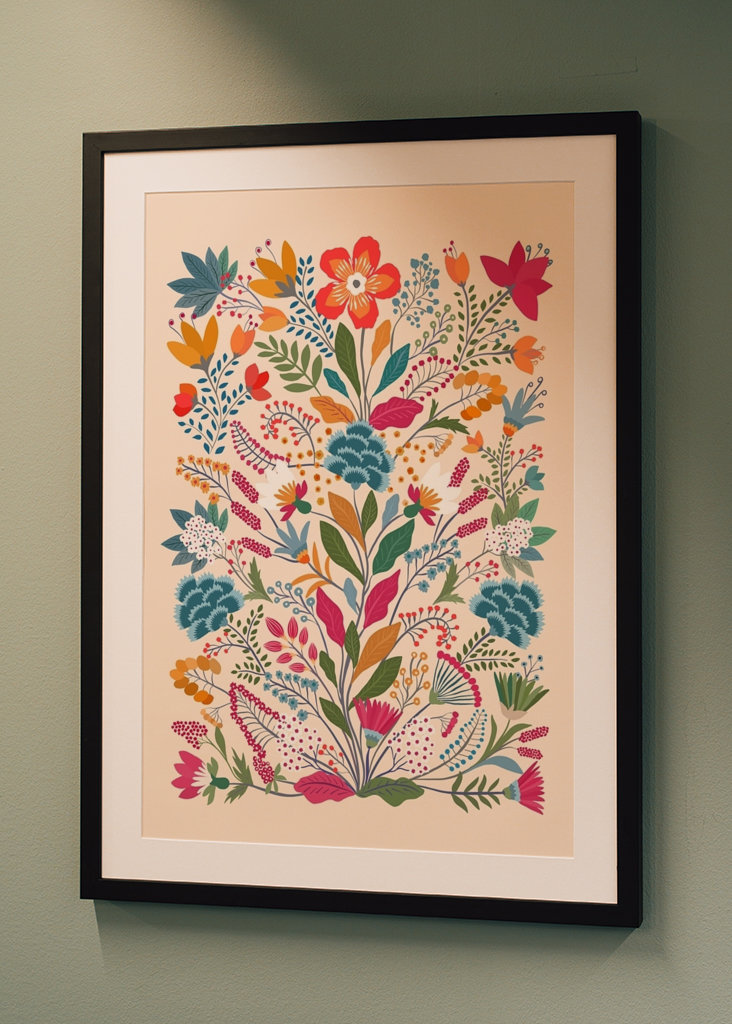 Mexická zahrada (krémová)