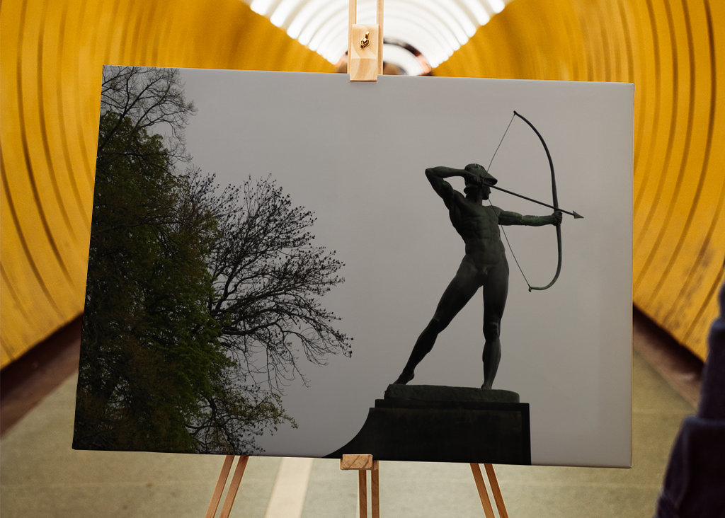 Socha lučištníka Drážďany