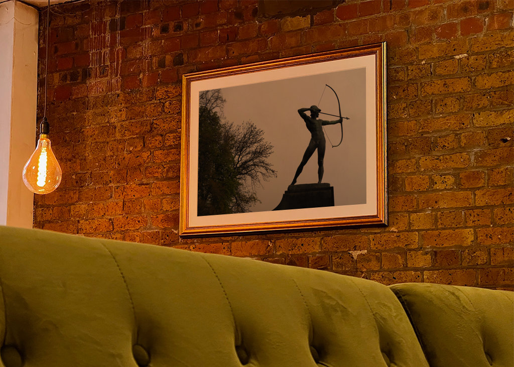 Socha lučištníka Drážďany