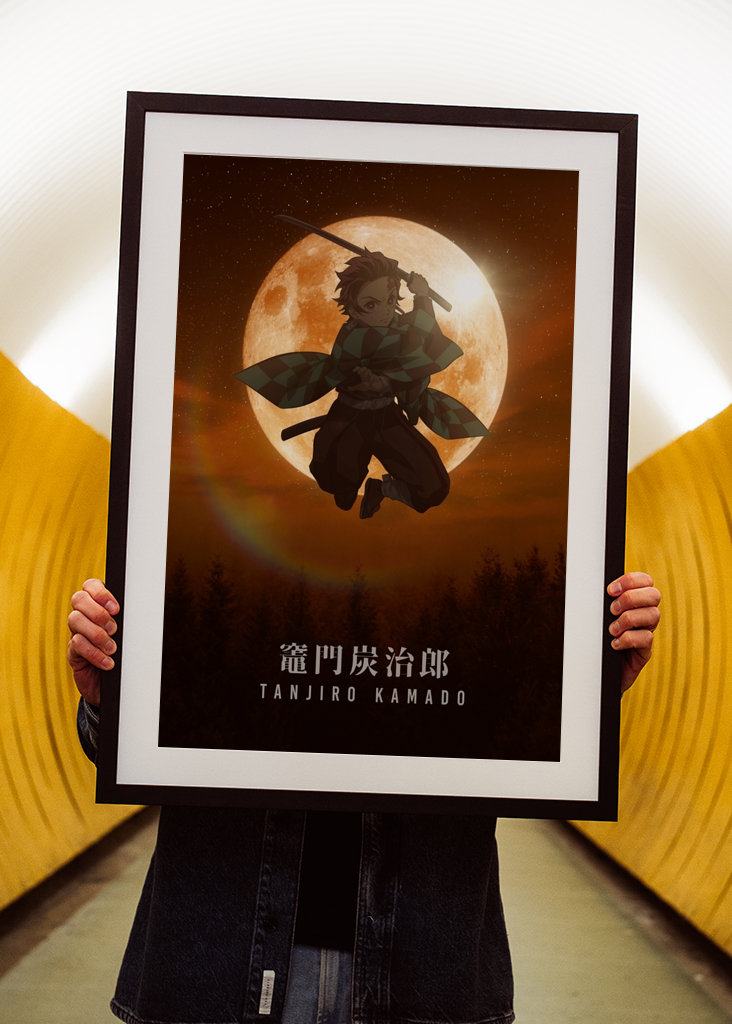 Tanjiro Kamado Moon