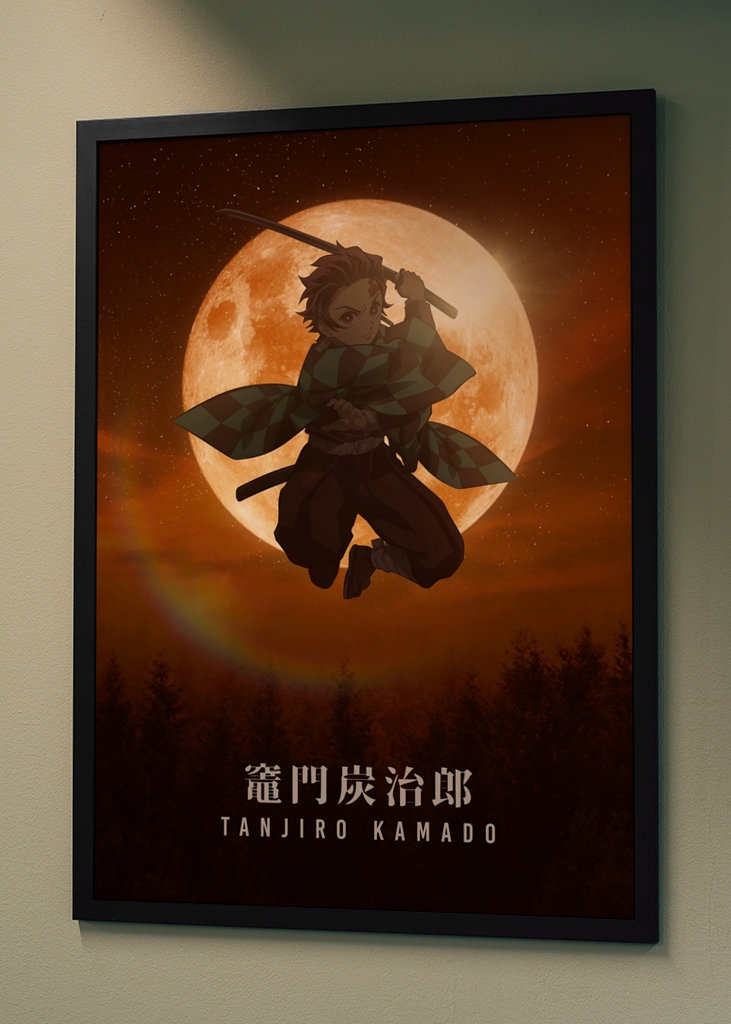 Tanjiro Kamado Moon