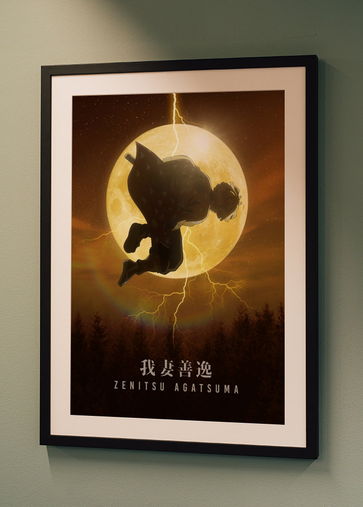 Zenitsu Agatsuma Moon