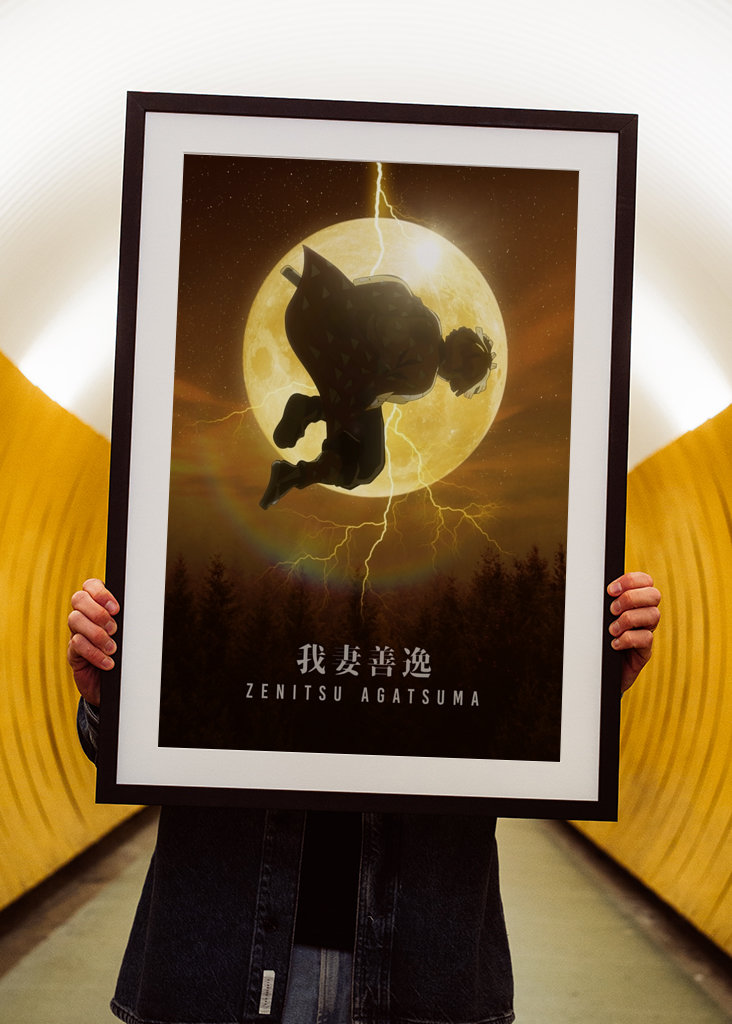 Zenitsu Agatsuma Moon