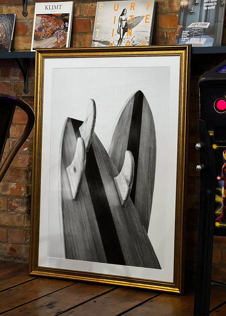 Dřevěná surfovací prkna