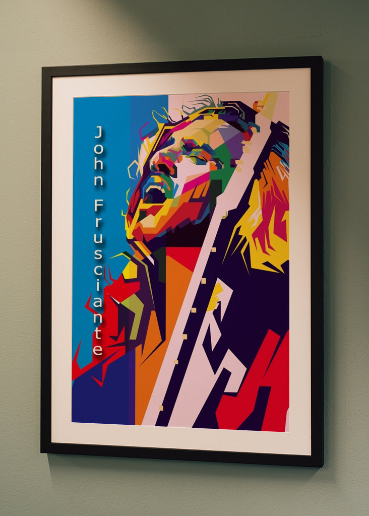 John Frusciante Pop Art