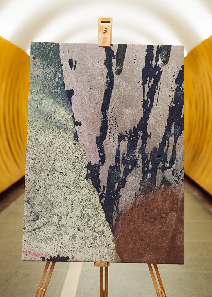 Layers - graffiti on concret 1