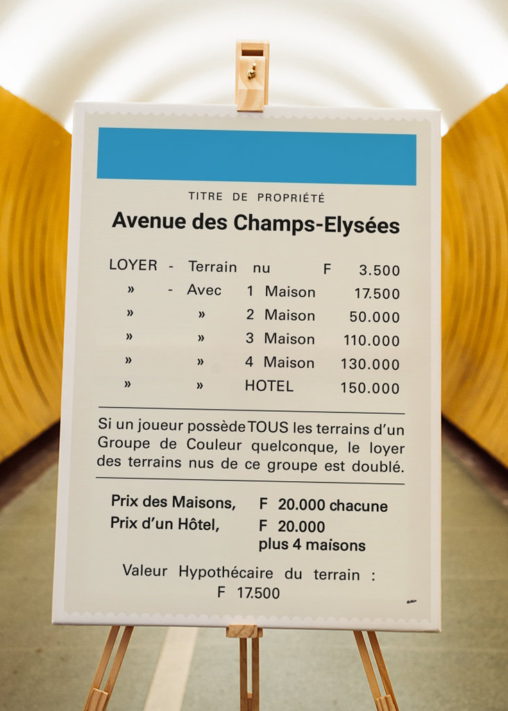 Monopoly Champs-Elysées