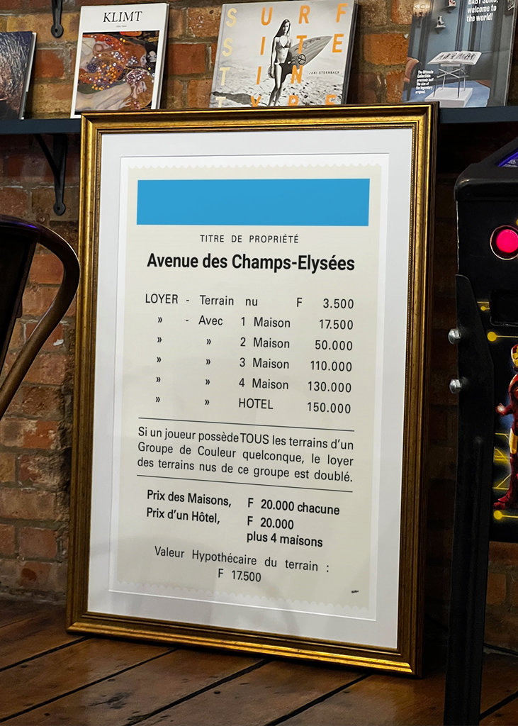 Monopoly Champs-Elysées