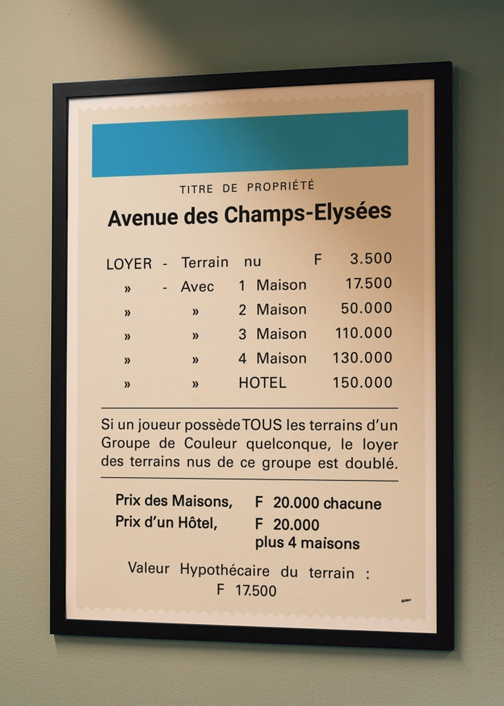Monopoly Champs-Elysées