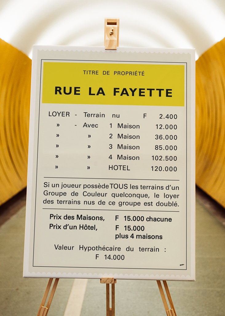 Monopoly Rue La Fayette