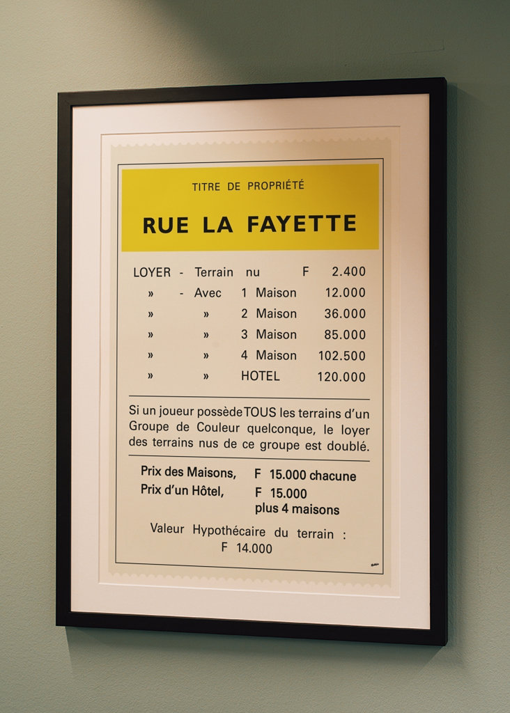 Monopoly Rue La Fayette