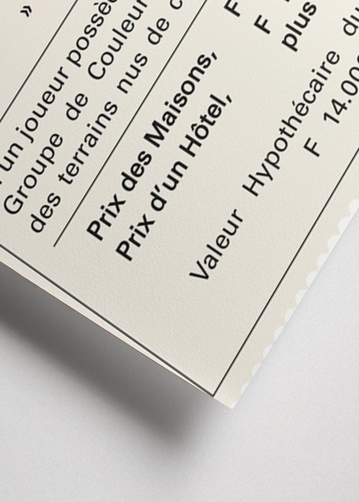 Monopoly Rue La Fayette