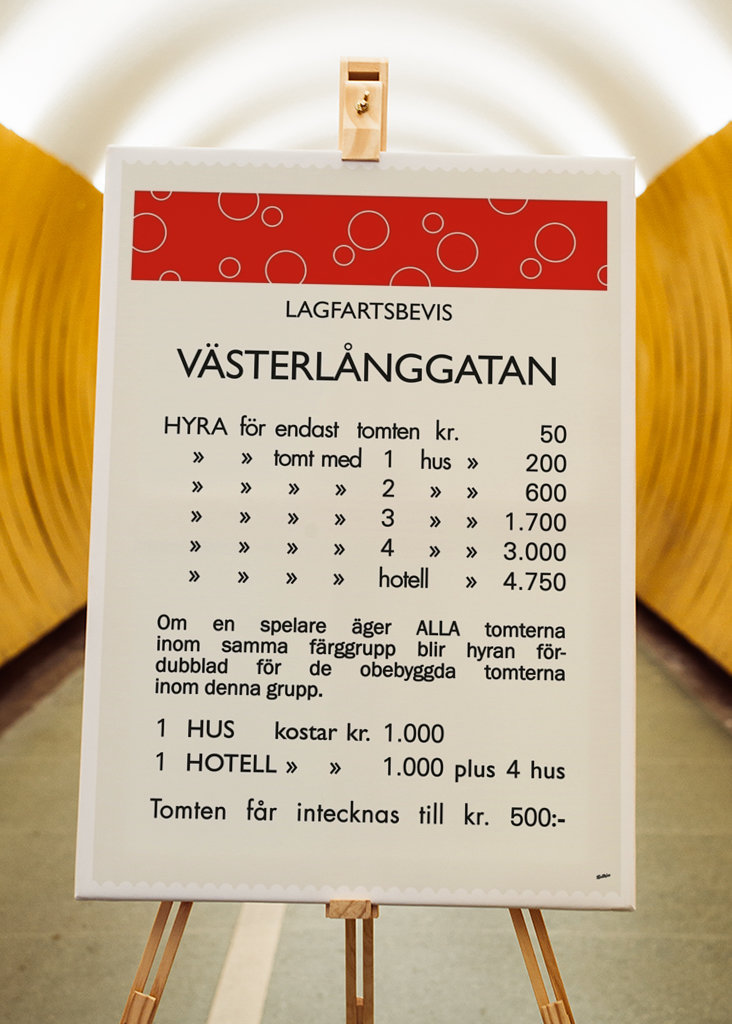 Monopoly Västerlånggatan