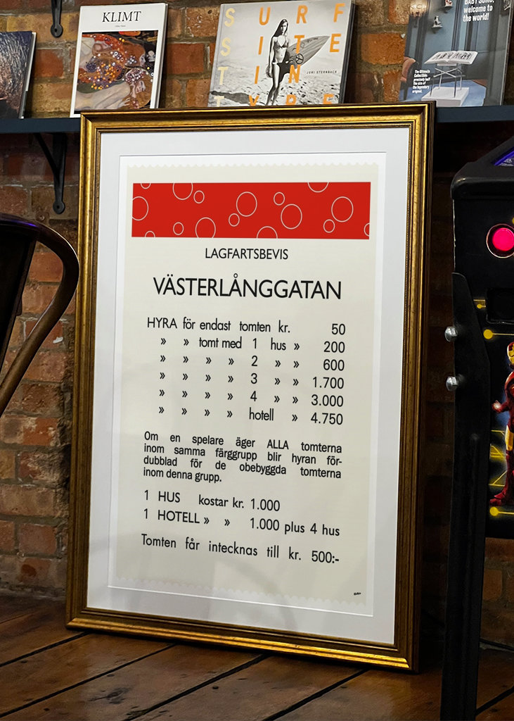 Monopoly Västerlånggatan