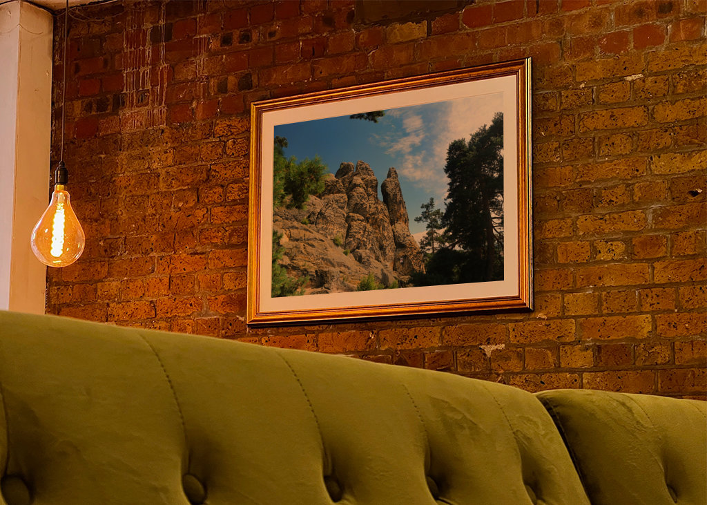 Znak Hamburku v pohoří Harz