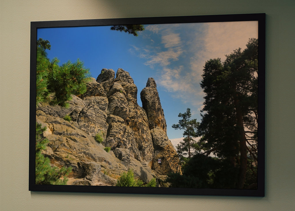 Znak Hamburku v pohoří Harz