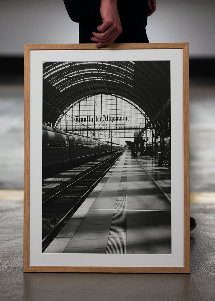 Frankfurt train station 