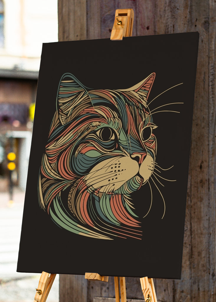 Die neugierige Katze