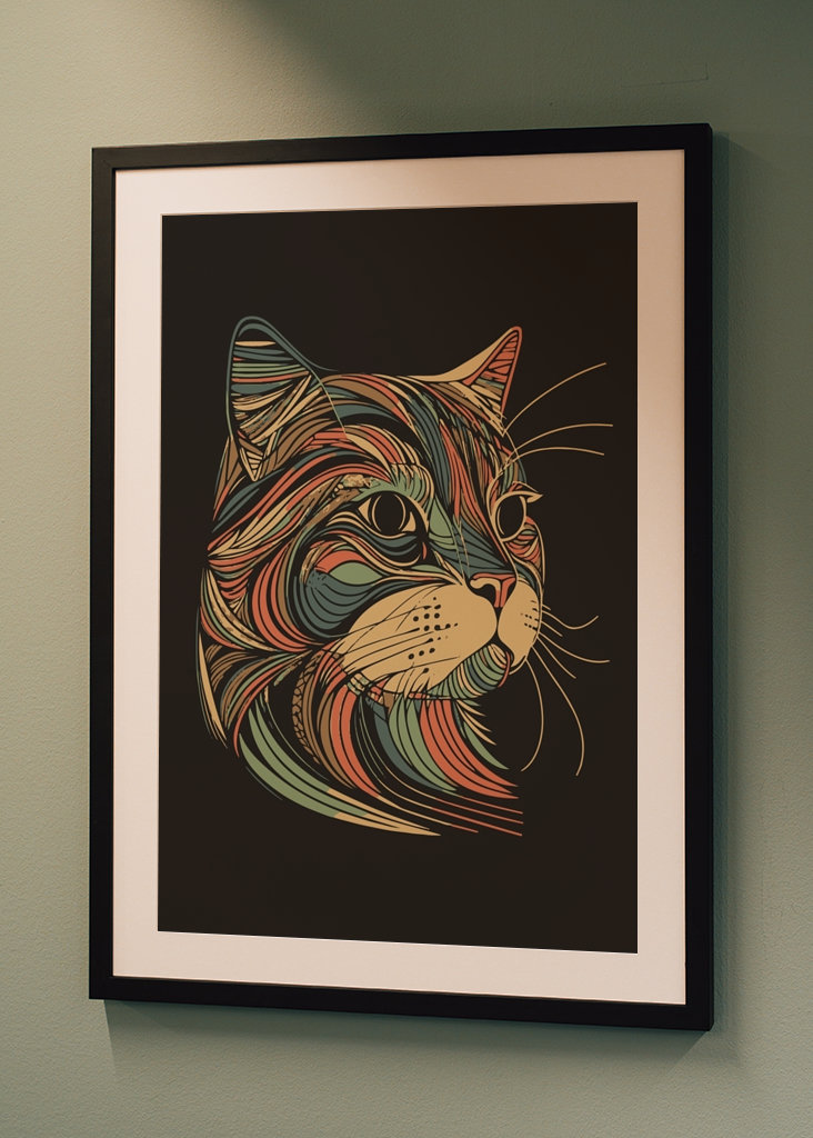 Die neugierige Katze