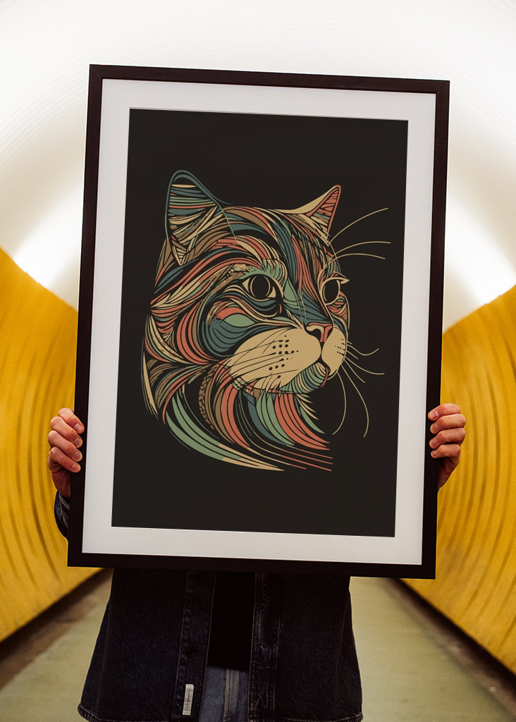 Die neugierige Katze