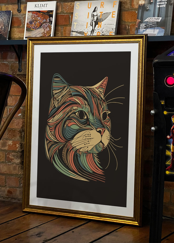 Die neugierige Katze