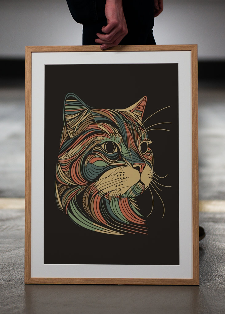 Die neugierige Katze