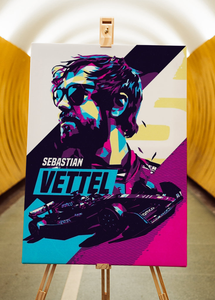 Racing Sebastian Vettel