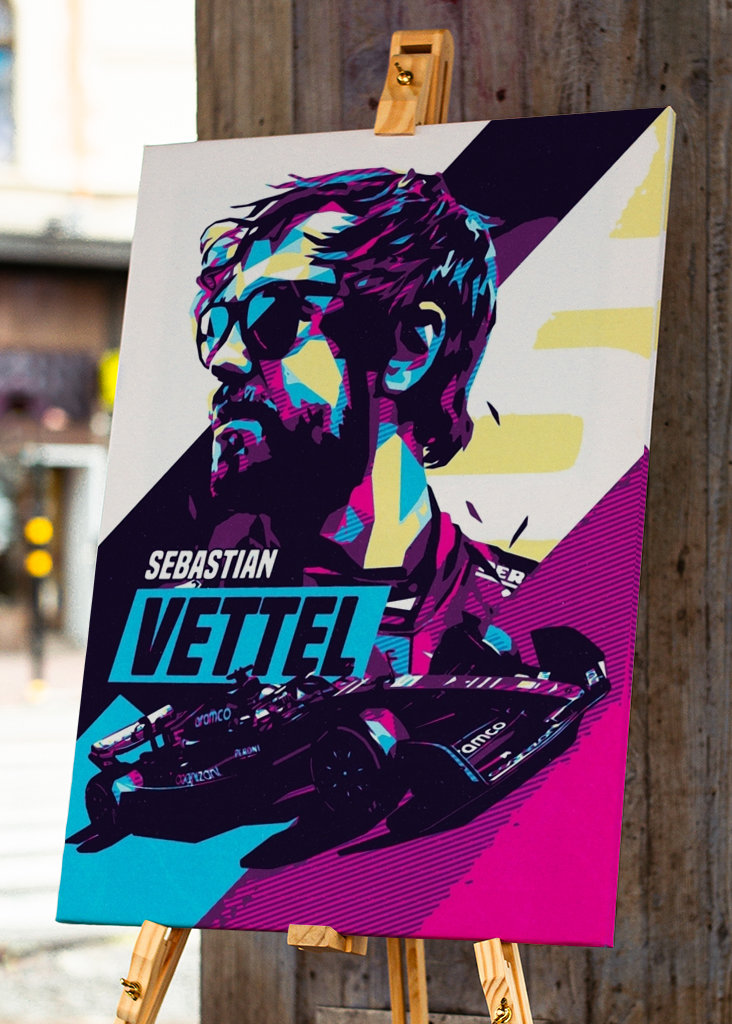 Racing Sebastian Vettel