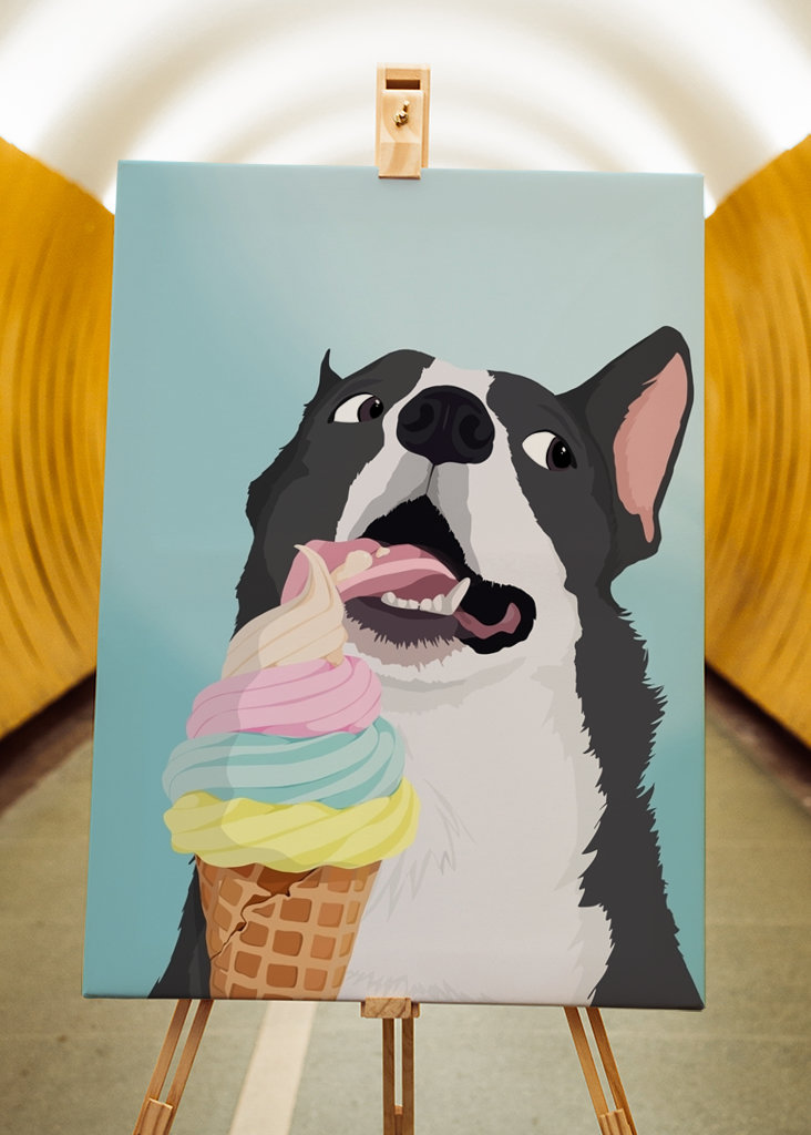 Jäätelön varastaja sateenkaari