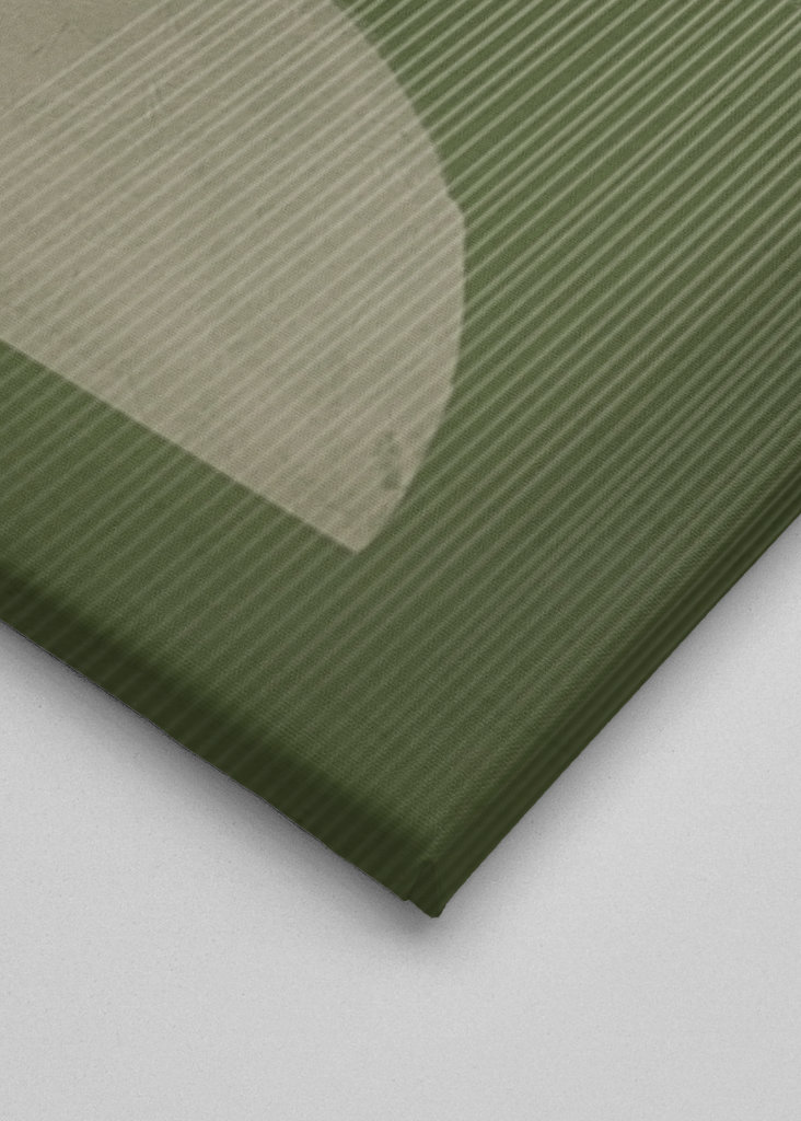 Abstract Green Magic Situation