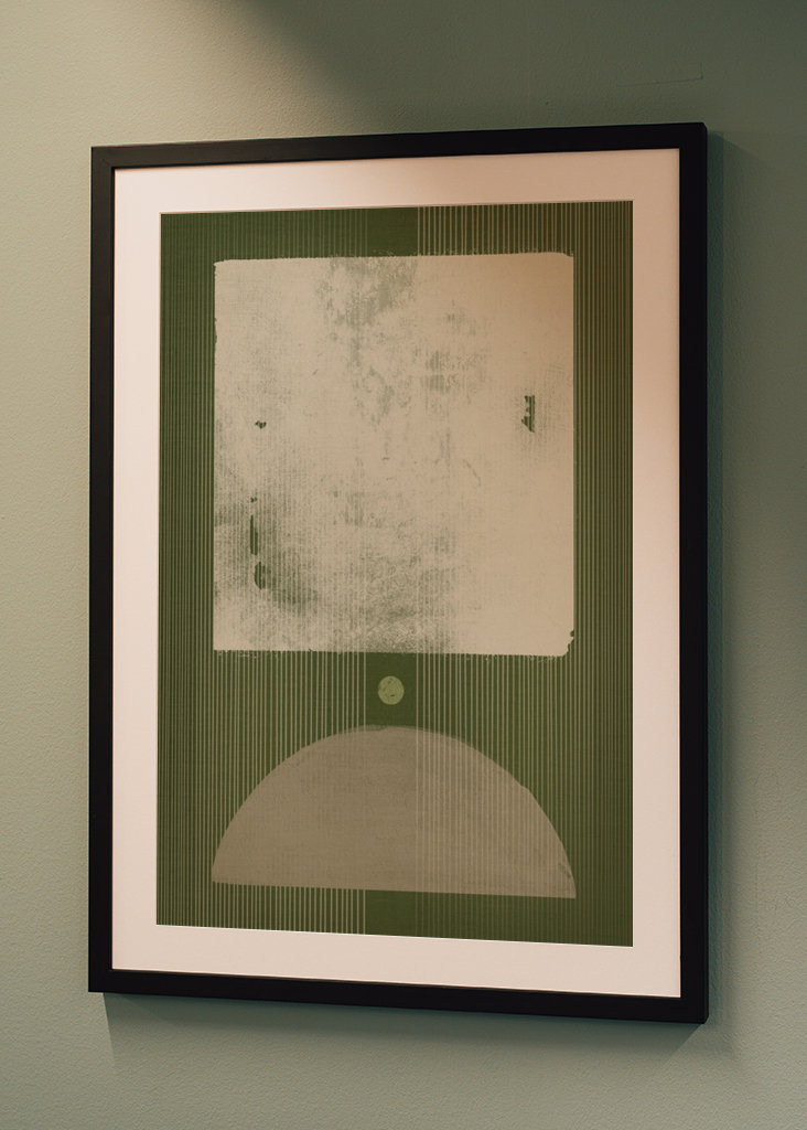 Abstract Green Magic Situation