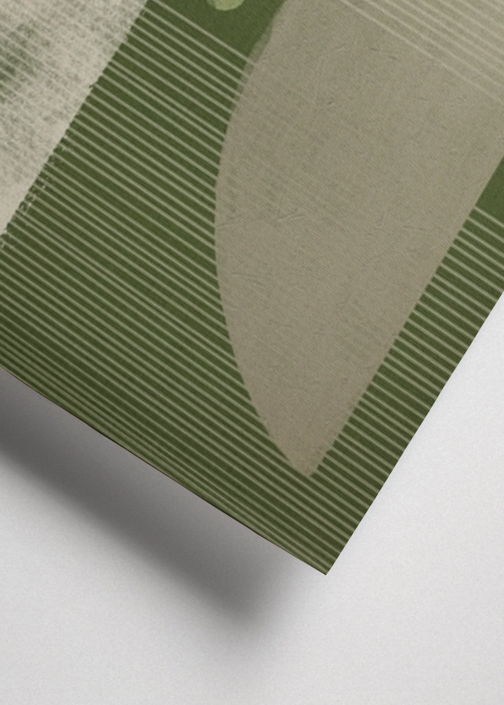 Abstract Green Magic Situation