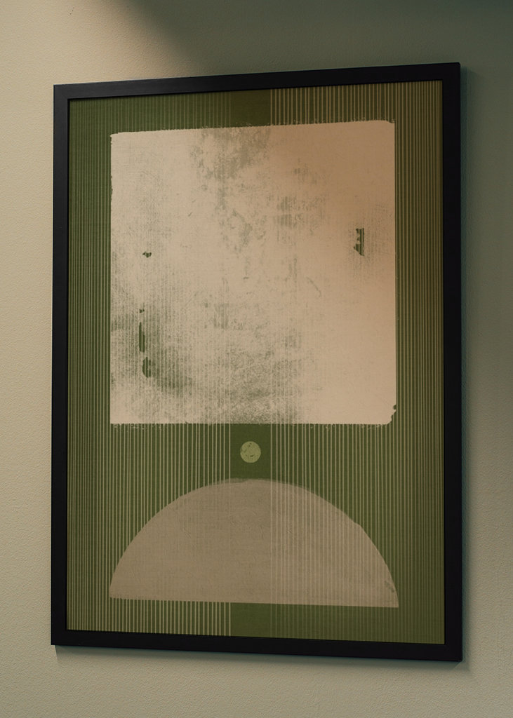 Abstract Green Magic Situation