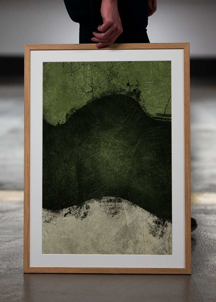 Green Abstract Dream No2