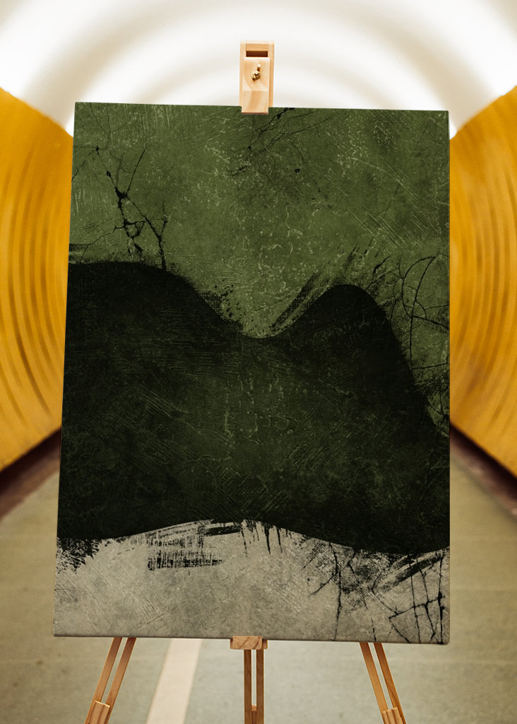 Green Abstract Dream No3