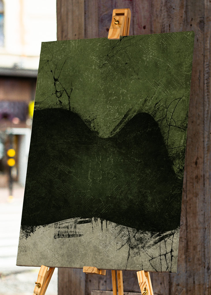 Green Abstract Dream No3