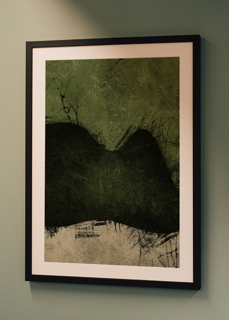 Green Abstract Dream No3