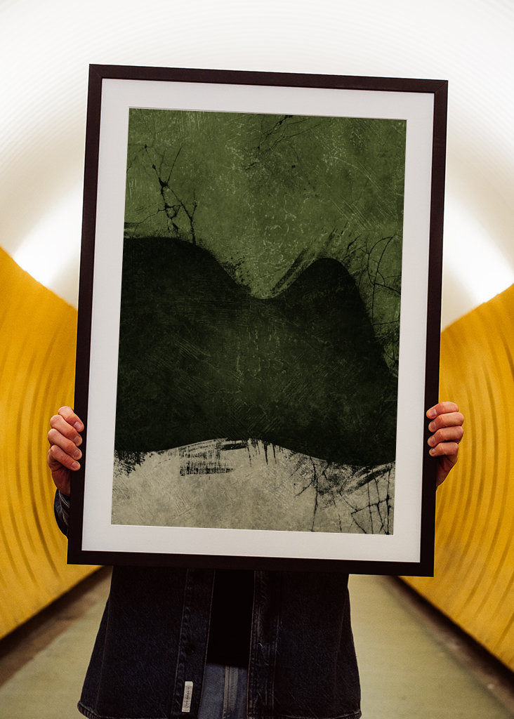 Green Abstract Dream No3