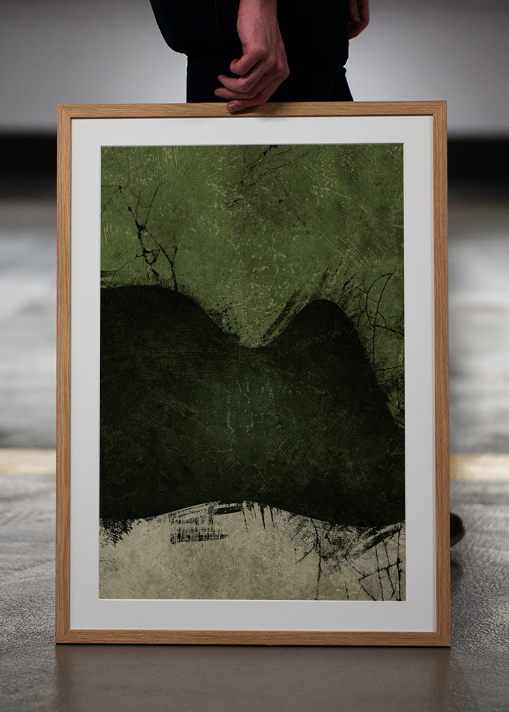 Green Abstract Dream No3