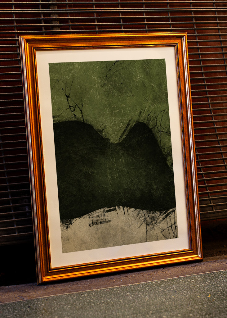 Green Abstract Dream No3